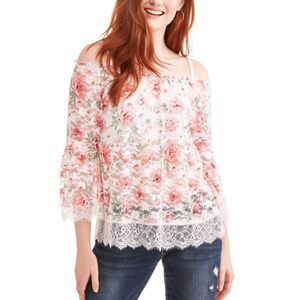 ✨HP✨No Boundaries Sm Arcwht Nb Lace Peasant✨